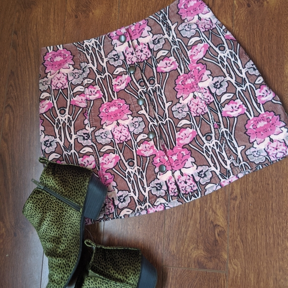 Topshop corduroy miniskirt - Picture 3 of 4